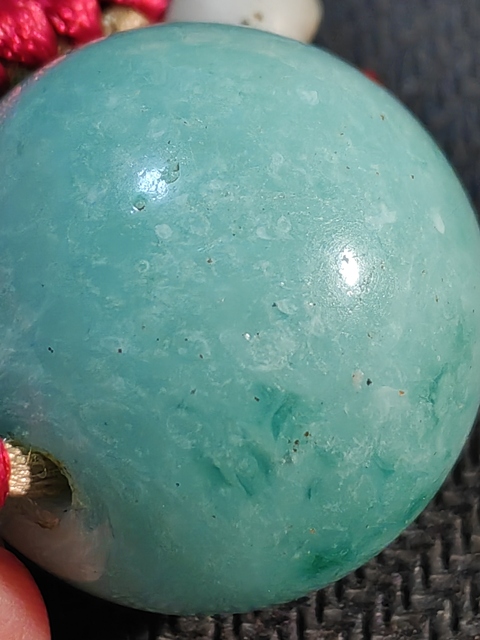 古玩玉器琉璃珠真品鑒賞圖