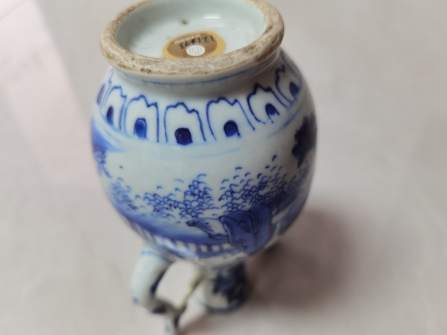 古玩陶瓷青花人物高仕圖紋壺拍賣,當(dāng)前價(jià)格38000元