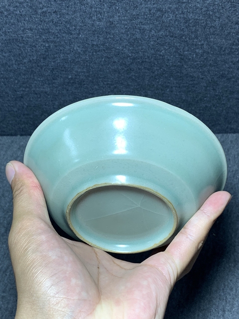 古玩陶瓷南宋·龍泉青釉洗拍賣，當前價格6666元