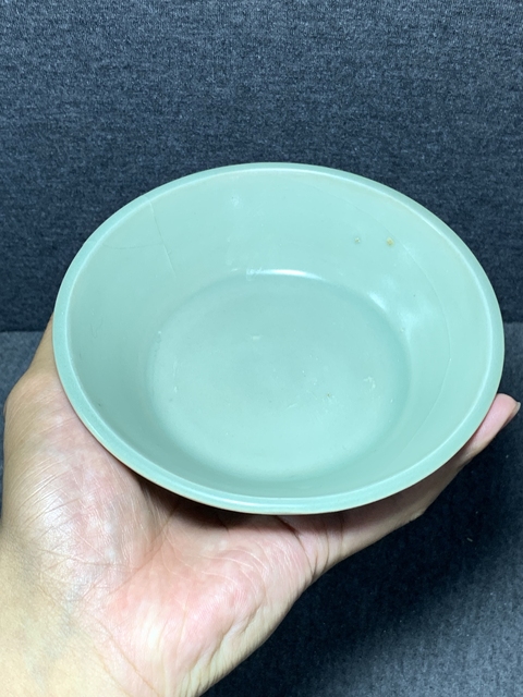 古玩陶瓷南宋·龍泉青釉洗拍賣，當前價格6666元