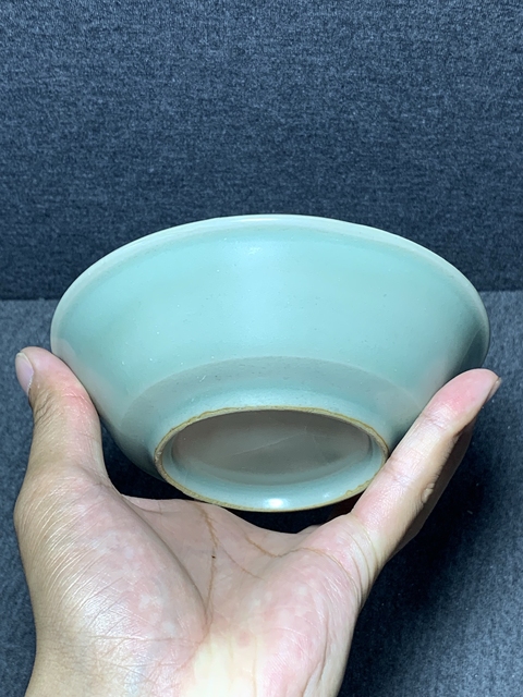 古玩陶瓷南宋·龍泉青釉洗拍賣，當前價格6666元