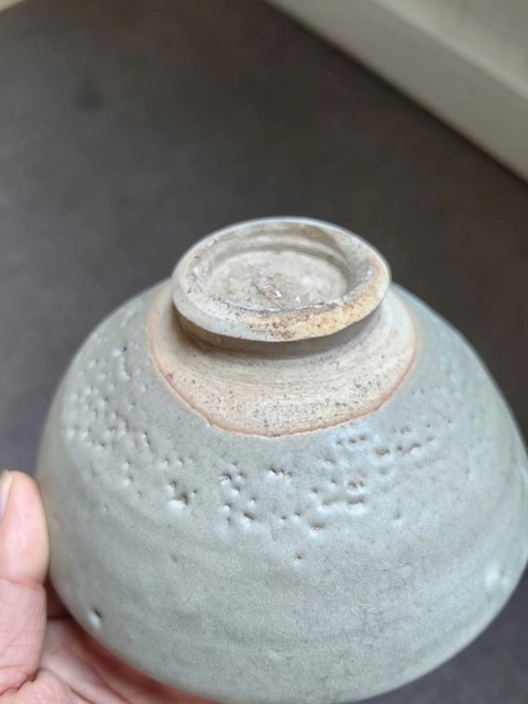 古玩陶瓷元代鈞窯青釉大碗拍賣,當前價格2980元