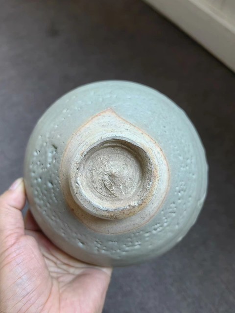 古玩陶瓷元代鈞窯青釉大碗拍賣,當前價格2980元