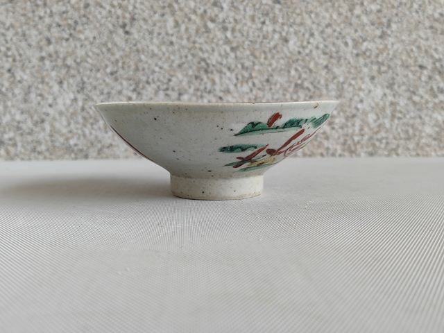 古玩陶瓷晚清壽星碗拍賣,當前價格550元