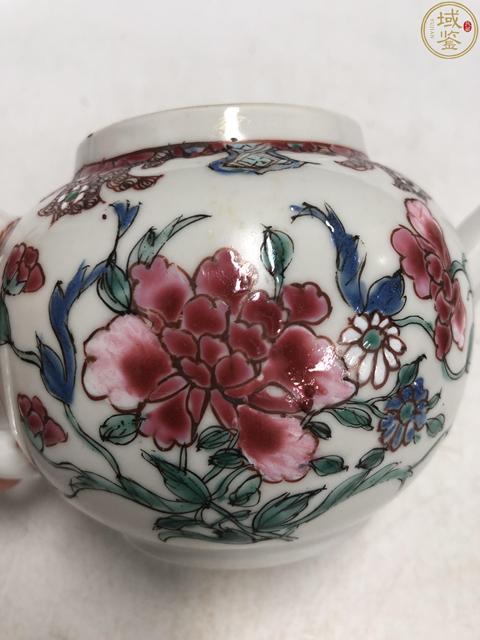古玩陶瓷雍正粉彩花卉紋壺拍賣,當前價格5980元