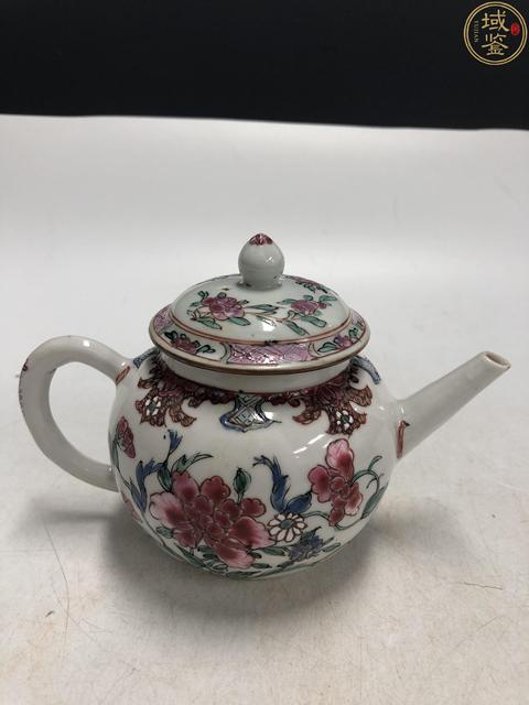 古玩陶瓷雍正粉彩花卉紋壺拍賣,當前價格5980元
