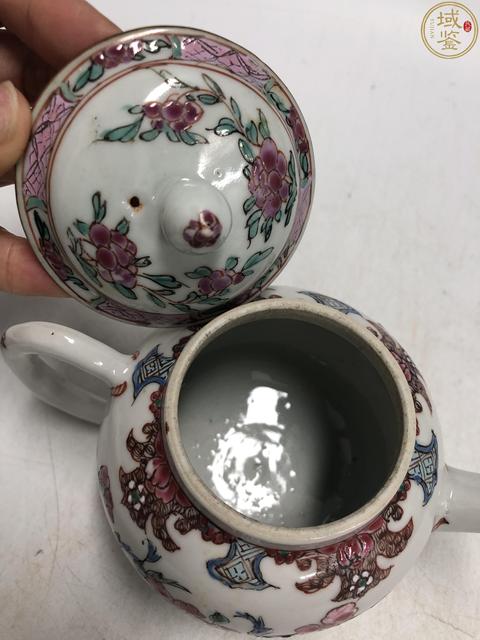 古玩陶瓷雍正粉彩花卉紋壺拍賣,當前價格5980元