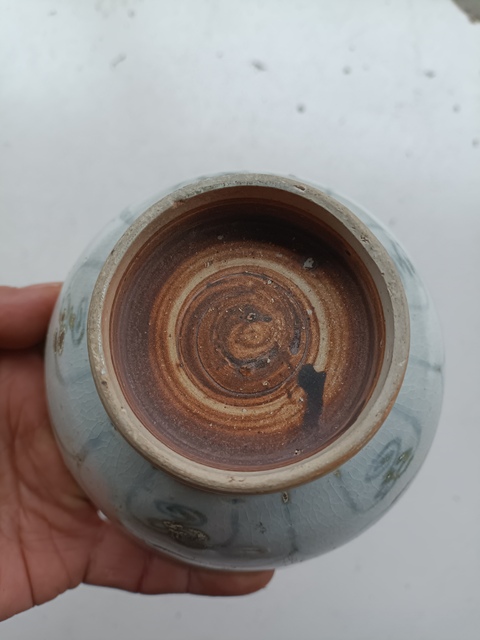 古玩陶瓷元青花花卉紋碗拍賣,當前價格999元