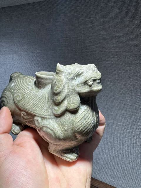 古玩陶瓷避邪燭臺拍賣,當前價格58000元