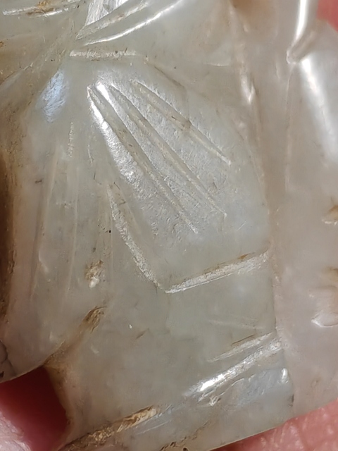 古玩玉器和田玉雕童子真品鑒賞圖