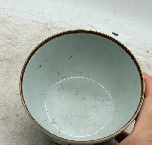 古玩陶瓷錢紋青花蓋缸拍賣,當前價格3200元