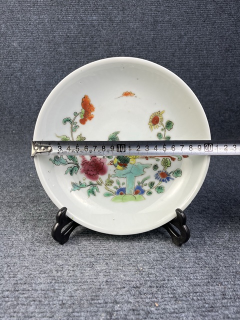 古玩陶瓷粉彩鳳凰牡丹紋盤拍賣,當前價格1068元