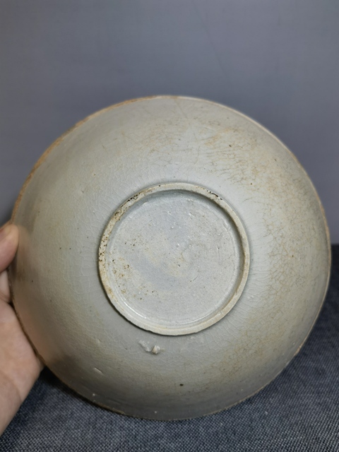 古玩陶瓷【精品】南宋青白釉花卉紋面包碗拍賣,當前價格0元