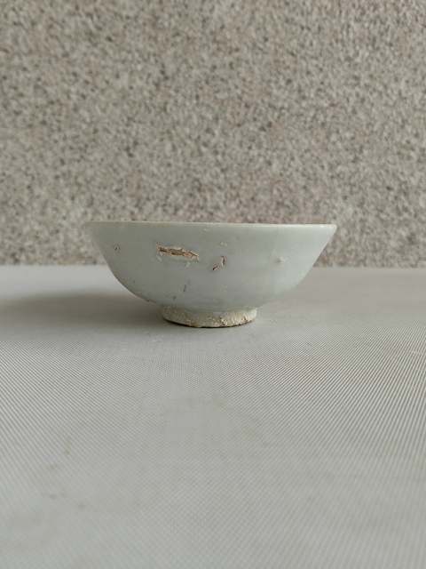 古玩陶瓷澀圈圈足疊燒工藝白釉碗拍賣,當(dāng)前價(jià)格398元