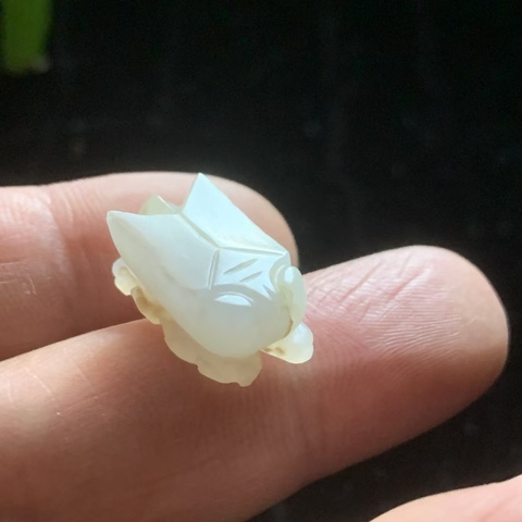 古玩玉器清代和田玉蟬飾拍賣,當(dāng)前價(jià)格3800元