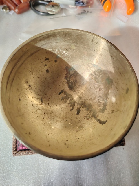 古玩雜項銅缽銅磬一個拍賣,當(dāng)前價格99元