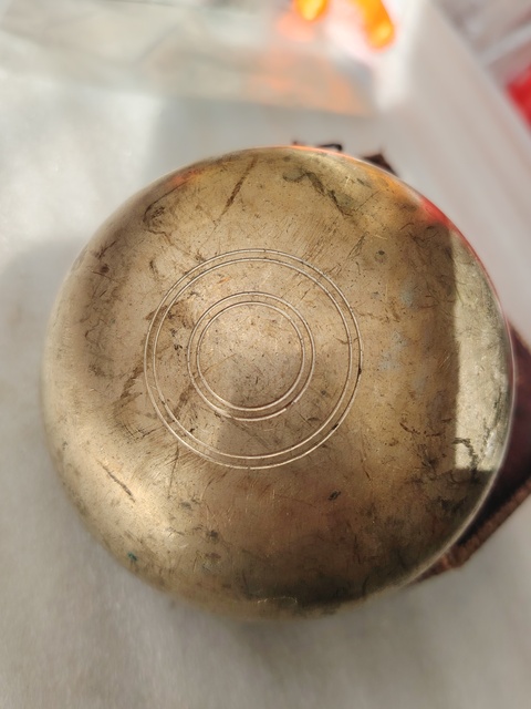古玩雜項銅缽銅磬一個拍賣,當(dāng)前價格99元
