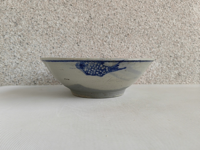 古玩陶瓷青花魚紋碗拍賣,當(dāng)前價(jià)格680元