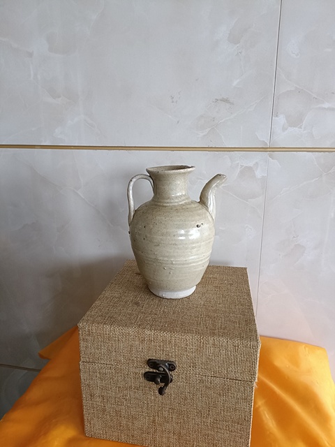 古玩陶瓷南宋景德鎮青白釉執壺拍賣，當前價格880元