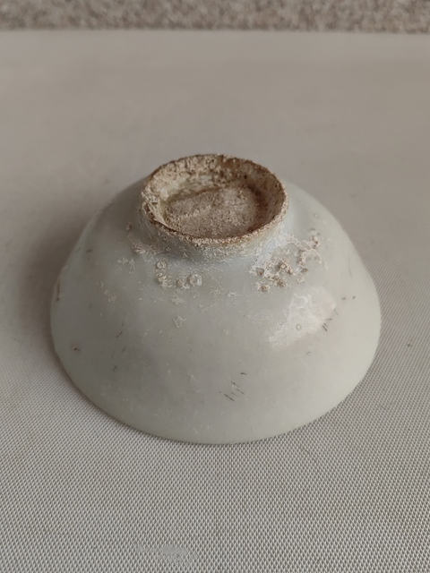 古玩陶瓷澀圈圈足疊燒工藝白釉碗拍賣,當(dāng)前價(jià)格398元