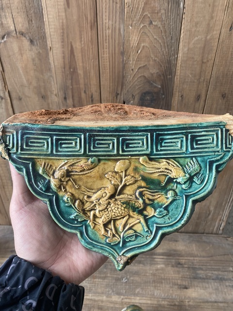 古玩陶瓷明末瓦當拍賣，當前價格580元