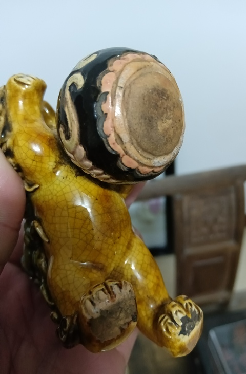 古玩陶瓷獅子塑像拍賣,當(dāng)前價格5000元