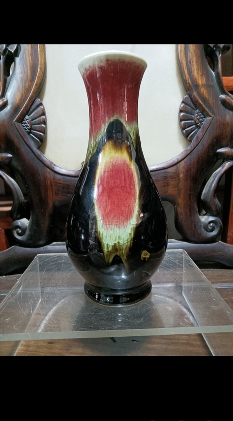 古玩陶瓷同治三陽(yáng)開泰撇口尊拍賣，當(dāng)前價(jià)格13000元