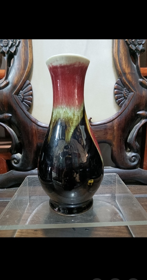 古玩陶瓷同治三陽(yáng)開泰撇口尊拍賣，當(dāng)前價(jià)格13000元