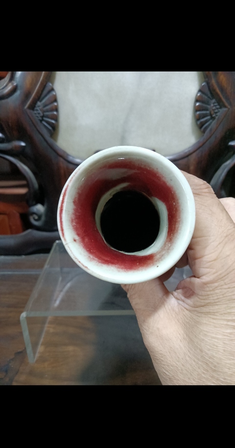 古玩陶瓷同治三陽(yáng)開泰撇口尊拍賣，當(dāng)前價(jià)格13000元