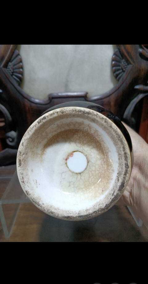 古玩陶瓷同治三陽(yáng)開泰撇口尊拍賣，當(dāng)前價(jià)格13000元