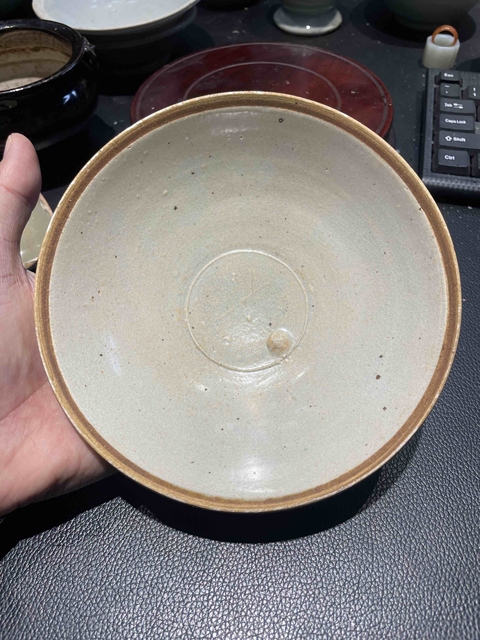 古玩陶瓷元宋青白釉斗笠碗拍賣,當前價格888元