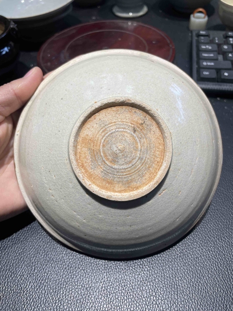 古玩陶瓷元宋青白釉斗笠碗拍賣,當前價格888元