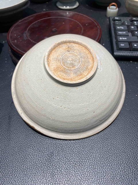 古玩陶瓷元宋青白釉斗笠碗拍賣,當前價格888元