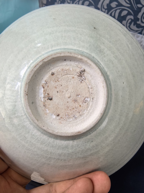 古玩陶瓷宋代湖田窯云花碗拍賣，當前價格2980元