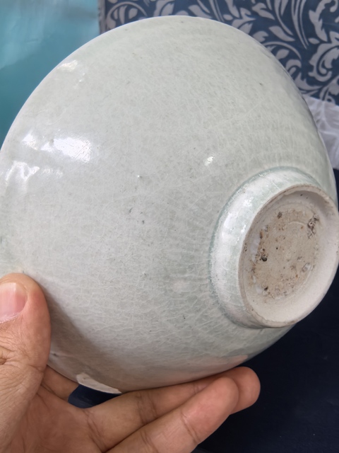 古玩陶瓷宋代湖田窯云花碗拍賣，當前價格2980元
