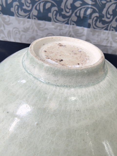 古玩陶瓷宋代湖田窯云花碗拍賣，當前價格2980元