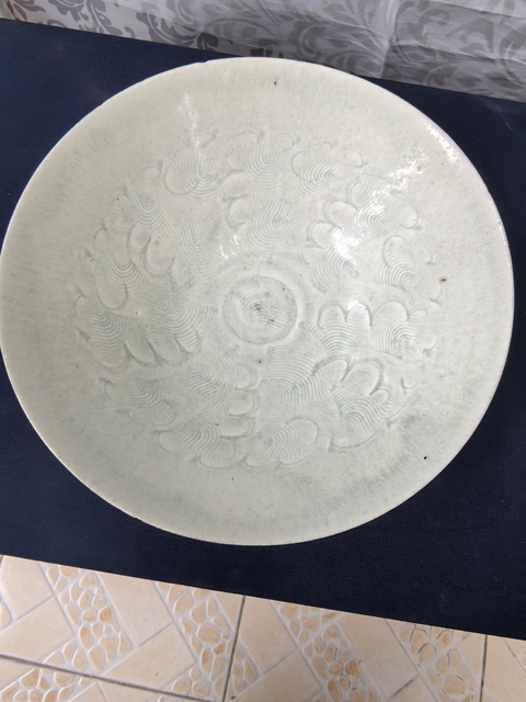 古玩陶瓷宋代湖田窯云花碗拍賣，當前價格2980元