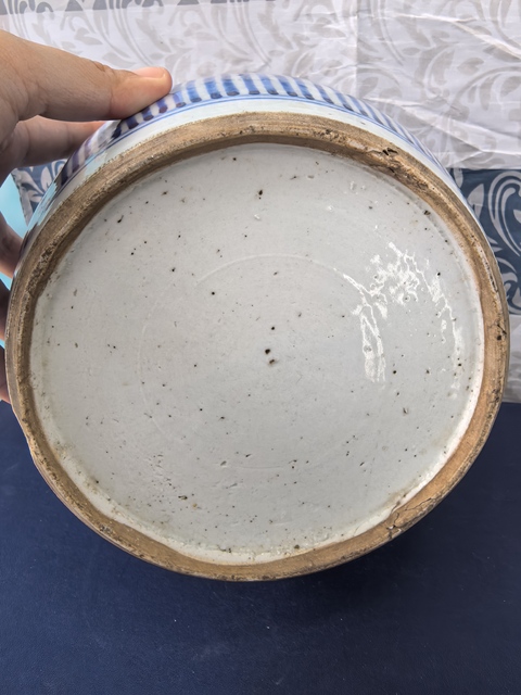 古玩陶瓷清乾嘉青花纏枝花卉紋罐拍賣,當前價格1980元