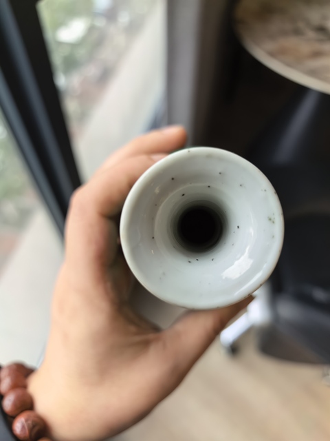 古玩陶瓷清中魚(yú)籽綠釉玉堂春瓶拍賣(mài)，當(dāng)前價(jià)格6888元