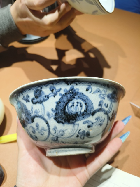 古玩陶瓷青花碗真品鑒賞圖