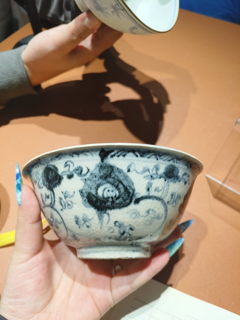 古玩陶瓷青花碗真品鑒賞圖