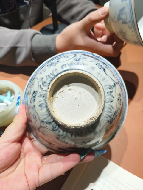 古玩陶瓷青花碗真品鑒賞圖