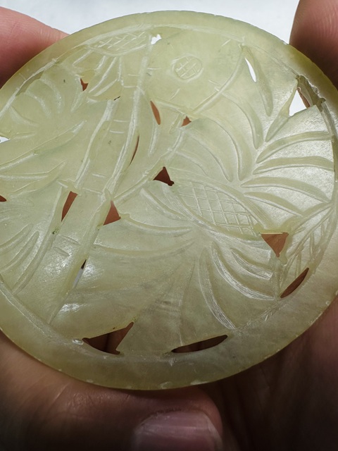 古玩玉器玉花卉題材佩拍賣,當前價格1800元