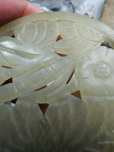 古玩玉器玉花卉題材佩拍賣,當前價格1800元