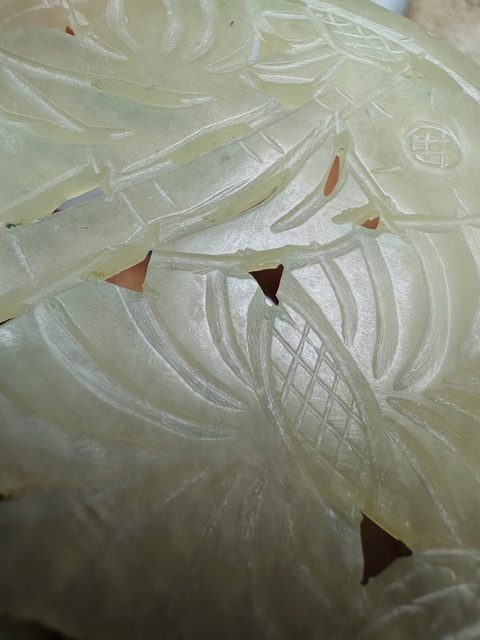 古玩玉器玉花卉題材佩拍賣,當前價格1800元