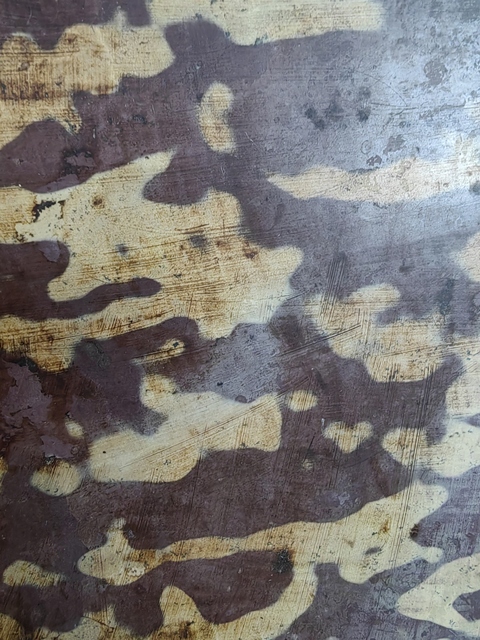 古玩雜項(xiàng)柚木座云石插屏真品鑒賞圖