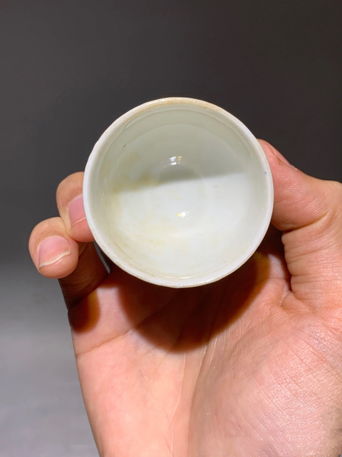古玩陶瓷清代德化窯高足杯拍賣,當前價格450元