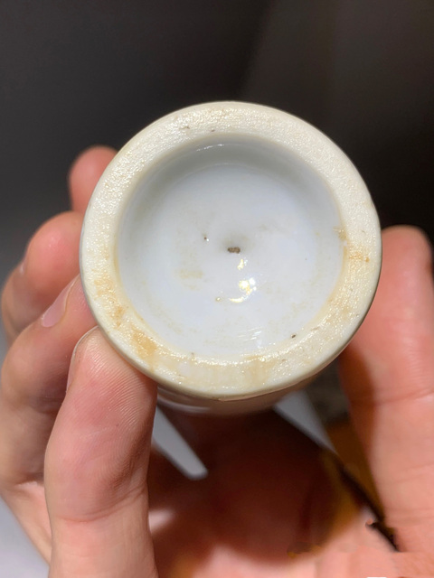古玩陶瓷清代德化窯高足杯拍賣,當前價格450元