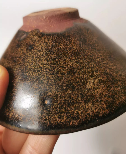 古玩陶瓷宋·建窯系芝麻釉茶盞拍賣,當前價格10000元