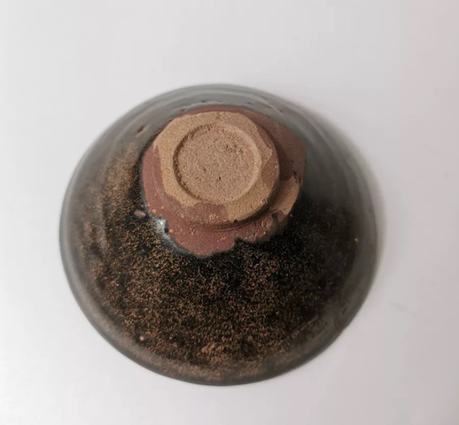 古玩陶瓷宋·建窯系芝麻釉茶盞拍賣,當前價格10000元